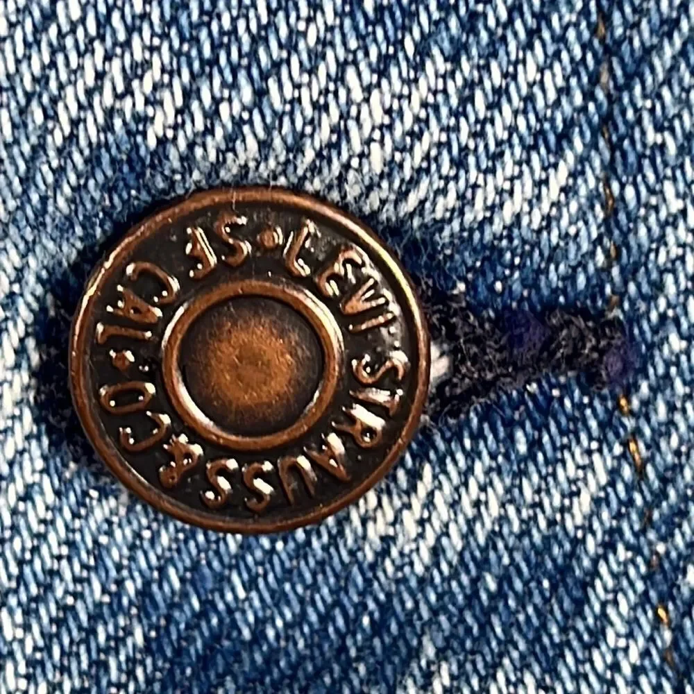 🔥🔥 True Vintage LEVI’s Original Denim Jean Jacket  - Sz 40R (Medium) - EUC‎